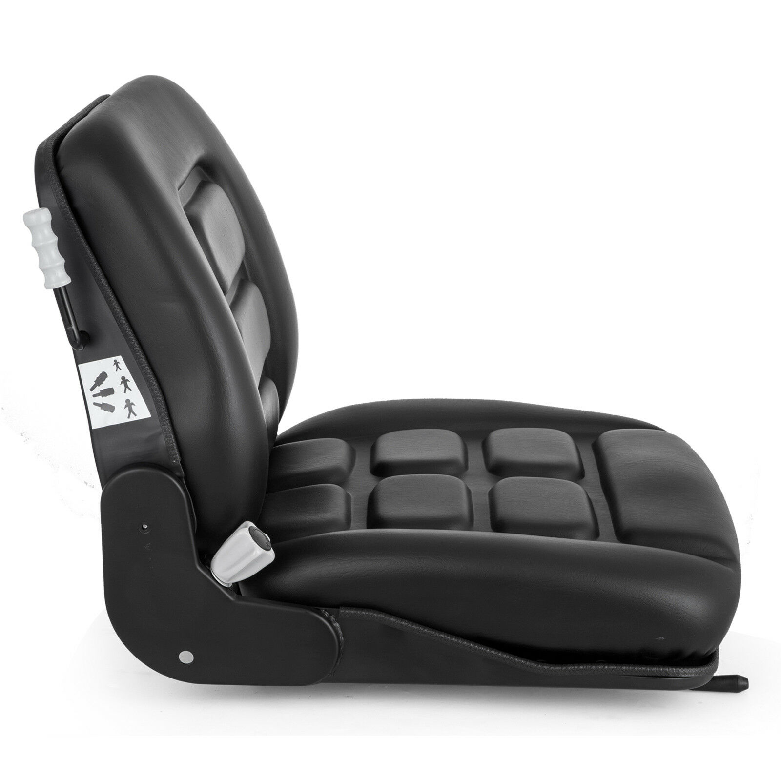 GS12 Seat with Seat Belt - Replacement Seat for Forklift Dumper Digger - Great Price! - Image 7
