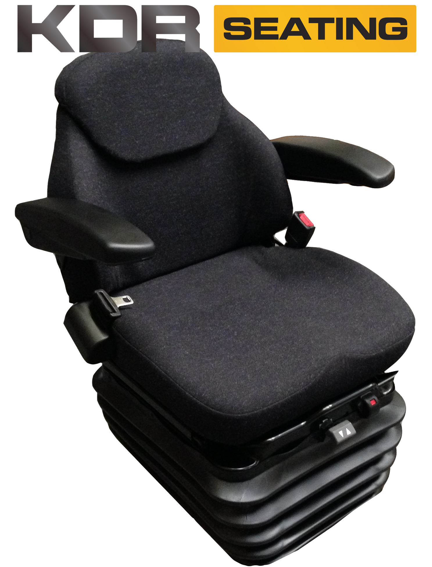 KAB 85/E6 BS 12v Tractor JCB Loadall Air Seat 207728 - Image 2