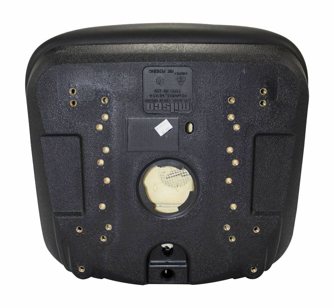 Milsco XB150 Black Seat – Genuine! JCB John Deere Caterpilllar - Image 3