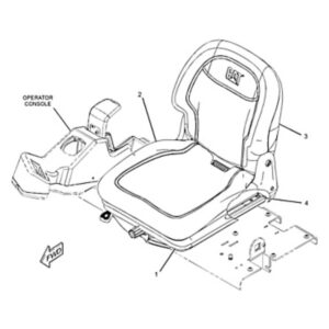 CAT 242-9638 Suspension Seat