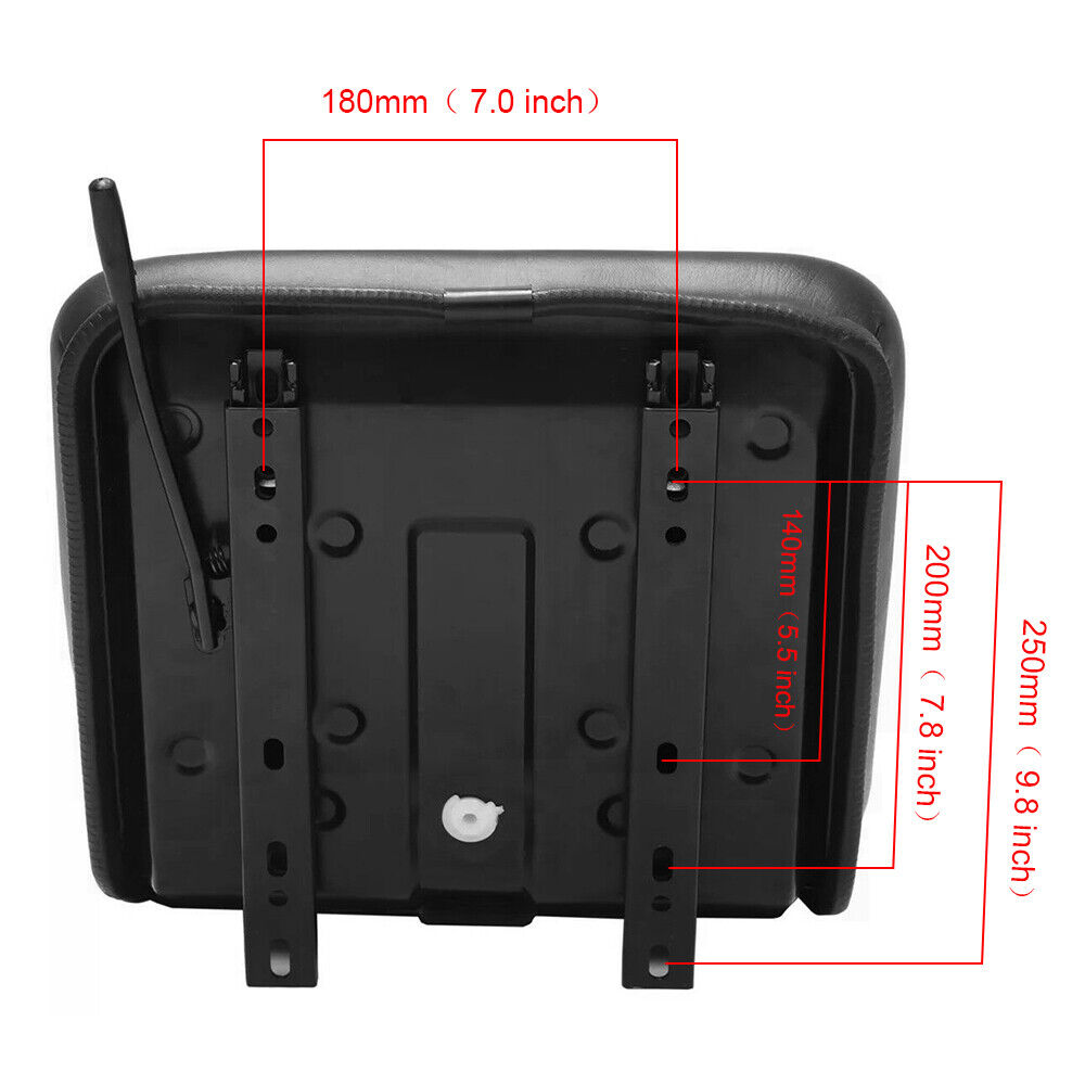 KDR SN1 Pan Seat - basic type seat c/w slide rails - Order NOW Fast Delivery! - Image 2